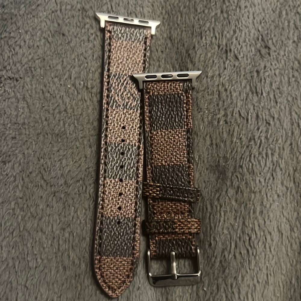 Louis Vuitton Apple Watch Band. Fits size 38 to 42. Only worn a couple of times.